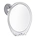 PROBEAUTIFY 5X Magnifying Fogless Shower Mirror - Strong Suction, Razor Holder & 360 Degree Rotation - Fog Free for Shaving - Men & Women