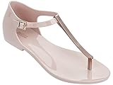Melissa Womens Honey Chrome Thong Sandal Sand Size 8