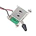 Kmise MI0322 Two Pickup Guitar Wiring Harness, 3 Way Blade Switch 500K, Great with Humbuckers