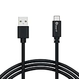 USB Type C Cable, USB-C to Type-A USB 2.0 Cable, GearIt (3 Feet 0.91 Meters) 56k Ohm Pull-up Resistor for USB Type-C new MacBook, ChromeBook Pixel, Nokia N1 Tablet (Benson Leung Tested) Black
