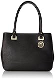 Anne Klein New Recruits Large Satchel Bag, Black, One Size