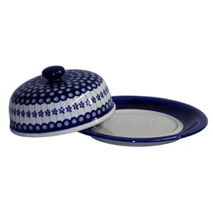 Original Boleslawiec Large Cheese Cover in the Decor 166a – GU-889/166a