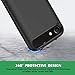 Battery Case for iPhone 8/7,Upgraded 6000mAh Portable Charging Case Protective Battery Pack for Apple iPhone 7/8 Rechargeable Charger Case Extended Backup Bank (4.7 Inch) (Black)