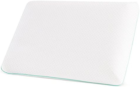 Premium Memory Rectangle Foam Pillow - CertiPUR-US - Hypoallergenic - Firm Soft Neck Pain, Head Support, Cooling Cover