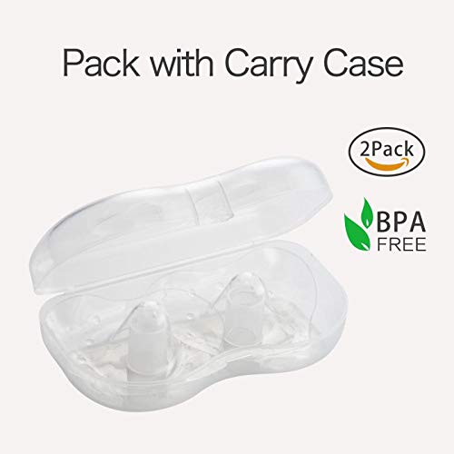 thumbnail image 2 of JIAHAO Nipple Corrector Shields - Medical Silicone Breastfeeding Assistance 35mm 2-Count 2 of 14