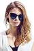 Classic Mirror Round Sunglasses - Diamond Candy 2018 New Design Polarized Fashion Sunglasses For Women, UV400,Blue