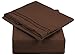 Twin Size 3 Piece Sheet Set - Comfy Breathable & Cooling Bed Sheets Set - Hotel Luxury Bedding for Women, Men, Kids & Teens - Deep Pockets, Easy Secure Fit, Soft and Wrinkle Free - Oeko-Tex - Brown