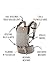 Baby Tula Free-to-Grow Coast Mesh Baby Carrier 7-45 lb, Adjustable Newborn to Toddler Carrier, Ergonomic Inward Front and Back Carry, Lightweight - Coast Overcast, Light Gray with Light Gray Mesh…