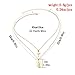 Dolland Bohemian Retro Multi-layered Virgin Mary Cross Pendant Clavicle Necklace,Gold