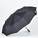 Raintrand Large Black Umbrella for Men and Women
