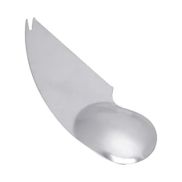 Lamdoo Edelstahl Früchte, Dig Löffel Messer Kiwi Schäler Cutter Tools