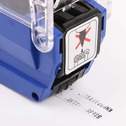 Junlinto,MX-6600 10 Digits Two-line Labeller Price Tag Gun Label 2 Lines for Retail Store Pricing Tag Display Tool + Ink Roller - Thumbnail 2