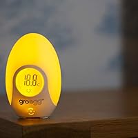 the gro company groegg colour changing room thermometer
