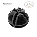 Rainforce Flat Wire Cube Plastic Connectors snap mesh Organizer Grid New! Flat (50, Black)