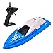 GotechoD Remote Control Boat for Kids Adults RC Boats for Pools and Lakes 2.4Ghz Racing Boats High Speed 20minutes Play Time Rechargeable Electric RC Toys for 6,7,8-16 Year Old Boys Girls Gifts Blue