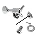 1set 6L Lock Tuning Pegs Tuners Machine Heads Chrome High Qulity (A1653)