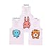 Buy Home Infant Toddlers Baby 100% Cotton 5 Pack Cartoon Japanese Vest Tank Sleeveless Top Set (12 Months, Assorted Color for Boy)