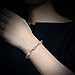 Mytys 2 Tone Palm Cuff Bangle for Women 18K Gold Plated Adjustable Size Hand Bracelets for Women (A3)