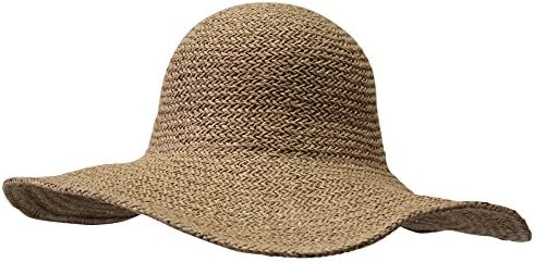 Womens Fashion Summer Straw Hat Sun Hat Folding Travel Beach Cap (1601# Light Coffee)