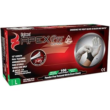 Amazon.com: Digitcare Glove Nitrile M Pf Apex Pro (100