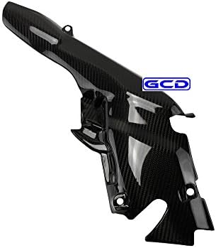 (07-08) Yamaha YZF-R1 Rearset Heat Shield Panel Fairing 100% Twill Carbon Fiber