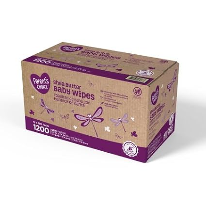 parents choice baby wipes shea butter