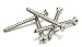 #8 X 2'' Stainless Flat Head Phillips Wood Screw, (100 pc), 18-8 (304) Stainless Steel Screws by Bolt Dropper