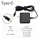 7.5Ft USB Type C PD Charger Fit for Google Pixelbook Laptop Tablet AC Adapter Power Supply Cord