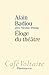 Éloge du théâtre (Café Voltaire) (French Edition) by 