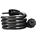 Amazer Bike Cable Lock, 4-Feet Bike Lock Basic Self Coiling Resettable Combination Cable Bike Locks with Mounting Bracket, 4 Feet x 1/2 Inch