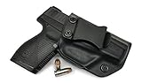 Concealment Express IWB KYDEX Holster: fits Taurus PT709 Slim - Custom Fit - US Made - Inside Waistband Concealed Carry - Adj. Cant/Retention (BLK, Right)