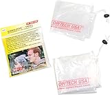 OP/TECH USA 9001022 Rainsleeve - Small, 2 Pack (Clear)