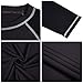 Men's Long Sleeve Swim Shirts Rashguard UPF 50+ UV Sun Protection Shirt Athletic Workout Running Hiking T-Shirt Swimwear