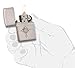 Zippo Cross with Crystal Pocket Lighter, High Polish Chrome