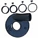 Stadea DSD102A 7 Inch Dust Shroud for 7 Inch Angle Grinder Vacuum Shroud with Vacuum Attachment