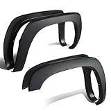 For 99-06 Chevy Silverado/GMC Sierra Factory Style 4pcs Paintable ABS Smooth Wheel Fender Flares (Black)