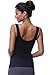 Franato Women's Tummy Control Shapewear Tank Tops Cami Underwire Cups Seamless Body Shaper