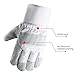 Illinois Glove Company 470XL Waterproof 3M Thinsulate Lined Suede Leather Palm Gloves XL, Gray, Suede Cowhide Leather Palm Work Gloves, Waterproof Lining, Rubberized Safety Cuff