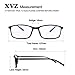 Blue Light Blocking Glasses for Women & Men, XVZ UV400 Computer Reading Glasses