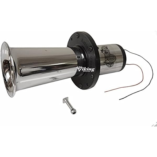 Amazon Com Viking Horns V612c Chrome Antique Car Type Ooogah Fun Horn Automotive