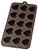 Mrs. Anderson’s Baking Chocolate Mold, European-Grade Silicone, Hearts