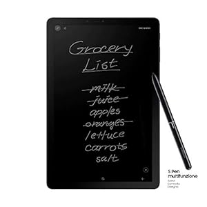 Samsung Galaxy Tab S4 + S Pen, Tablet, Display 10.5" SuperAMOLED, 64 GB Espandibili, RAM 4 GB, Batteria 7300 mAh, LTE, Android 8.1.0 Oreo, Black [Versione Italiana] - immagine 5