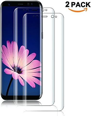 Galaxy S8 Screen Protector [2-Pack] Morink Full Screen Coverage 3D HD Case Friendly Screen Protector Film for Samsung Galaxy S8