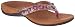 Vionic Womens Rest Floriana Toe Post Sandal Shoes, Pink Snake, US 9