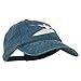 e4Hats.com Sports Kayak Embroidered Washed Dyed Cap - Navy OSFM
