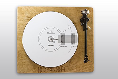 Turntable Phono Cartridge Stylus Alignment Protractor : Link to turntable setup guide with ...