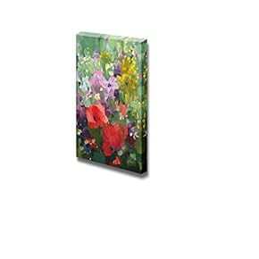 Oil Painting Style Beautiful Flowers Wall Decor