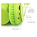Kids Headphones Wireless, Foldable Wired Stereo HD On-Ear Headset with 3.5mm Jack SD Card FM Radio Volume Control Microphone Over Ear Bluetooth Headphones for Children, iPhone, iPad, Bluethumb 2