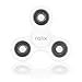 Anxiety Stress Relief Fidget Spinner: Calming Toy for Focus, Relaxation, Distraction & Improved Mood - Aids Depression, Worry & Fear - Perfect Gift for Autism, Anger, ADD, ADHD & PTSD (White/Black)