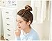 Nicedmm 24 Pcs Women Large Black BB Clip - 3.15 Inch Long - Scrub Side Clip Female Hairpin Springboard Clip Liu Hai Clip